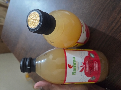 Picture of Organic Raw Apple cider vinegar with the mother fiamma (Italy) - 500ml