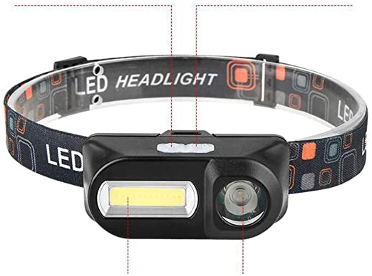 Picture of LED Head Lamp Light Rechargable (Black)