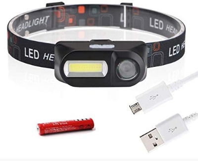 Picture of LED Head Lamp Light Rechargable (Black)