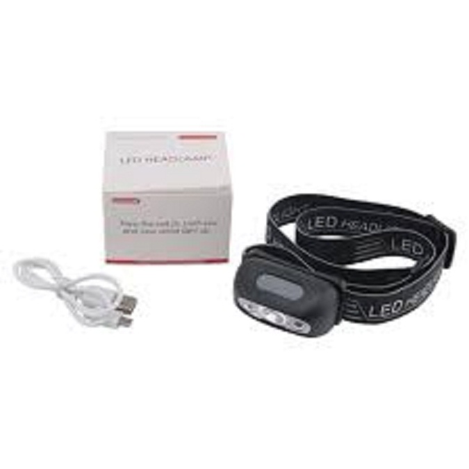 Picture of Super Bright light Sensor Mini LED Headlamp (Black)
