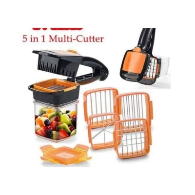 Picture of Nicer Dicer Quick 5 in 1 Vegetable Cutter (Multicolor)