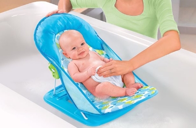 Picture of Summer Infant Washable Deluxe Baby Bather - Blue (Blue)