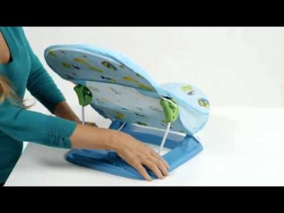 Picture of Summer Infant Washable Deluxe Baby Bather - Blue (Blue)
