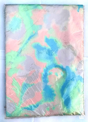 Picture of Baby Washable Waterproof Full Bed Urine Mat/Raxin for Kids - (6 Feet's X 5 Feet's) - MULTICOLOR (Multicolor)