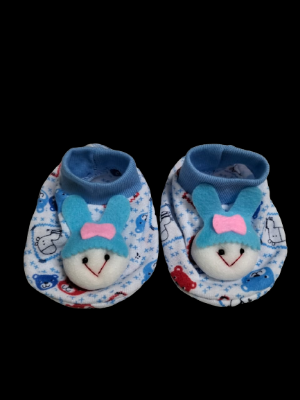 Picture of Baby Cotton shoe 0-7 months(Thailand) Paste (sky blue,3-6 months)