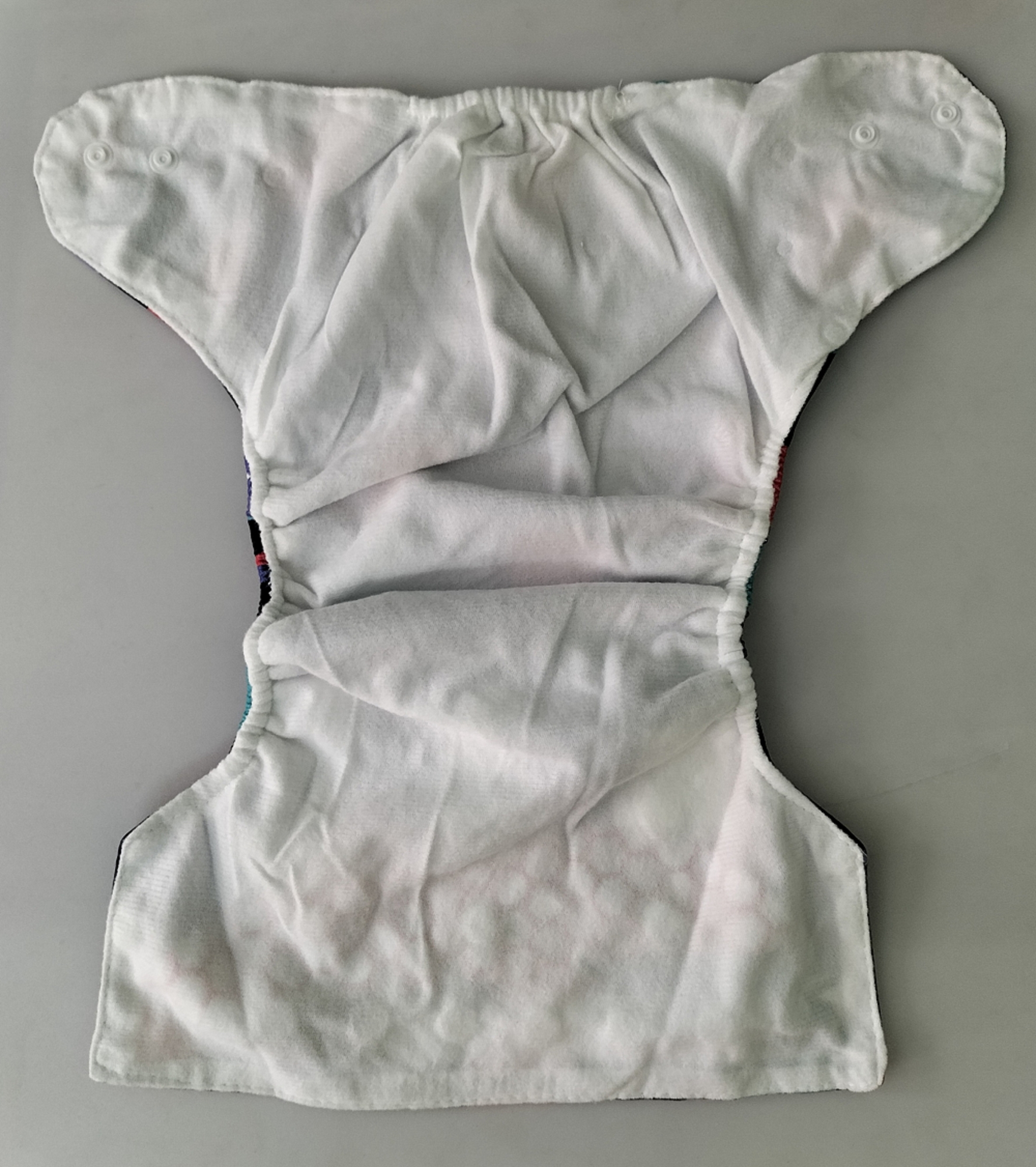 Picture of Washable Adjustable Reusable CLOTH Diaper Pant For Baby (3-15 kg) With 1 pad (Multicolor,Not Specified)