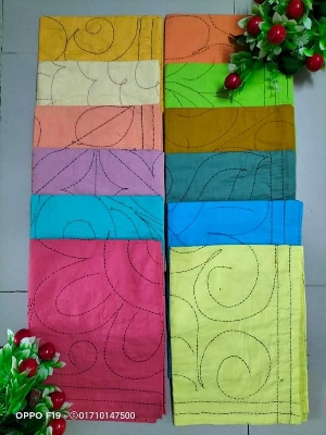 Picture of Combo Pack of 10 Pcs Baby Katha - Multi-Color (Multicolor)