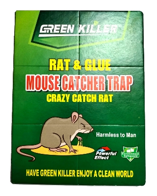 Picture of BIG SIZE 1pc Strong Mouse Sticky Board Rat Glue Snare Trap Mice Catcher Safe (Green)