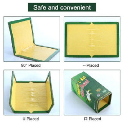 Picture of BIG SIZE 1pc Strong Mouse Sticky Board Rat Glue Snare Trap Mice Catcher Safe (Green)