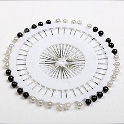 Picture of Black and White Hijab Pin/Brooches for Women 40 Pieces (Multicolor)