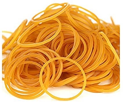 Picture of Rubber Band - 100gm (Yellow)