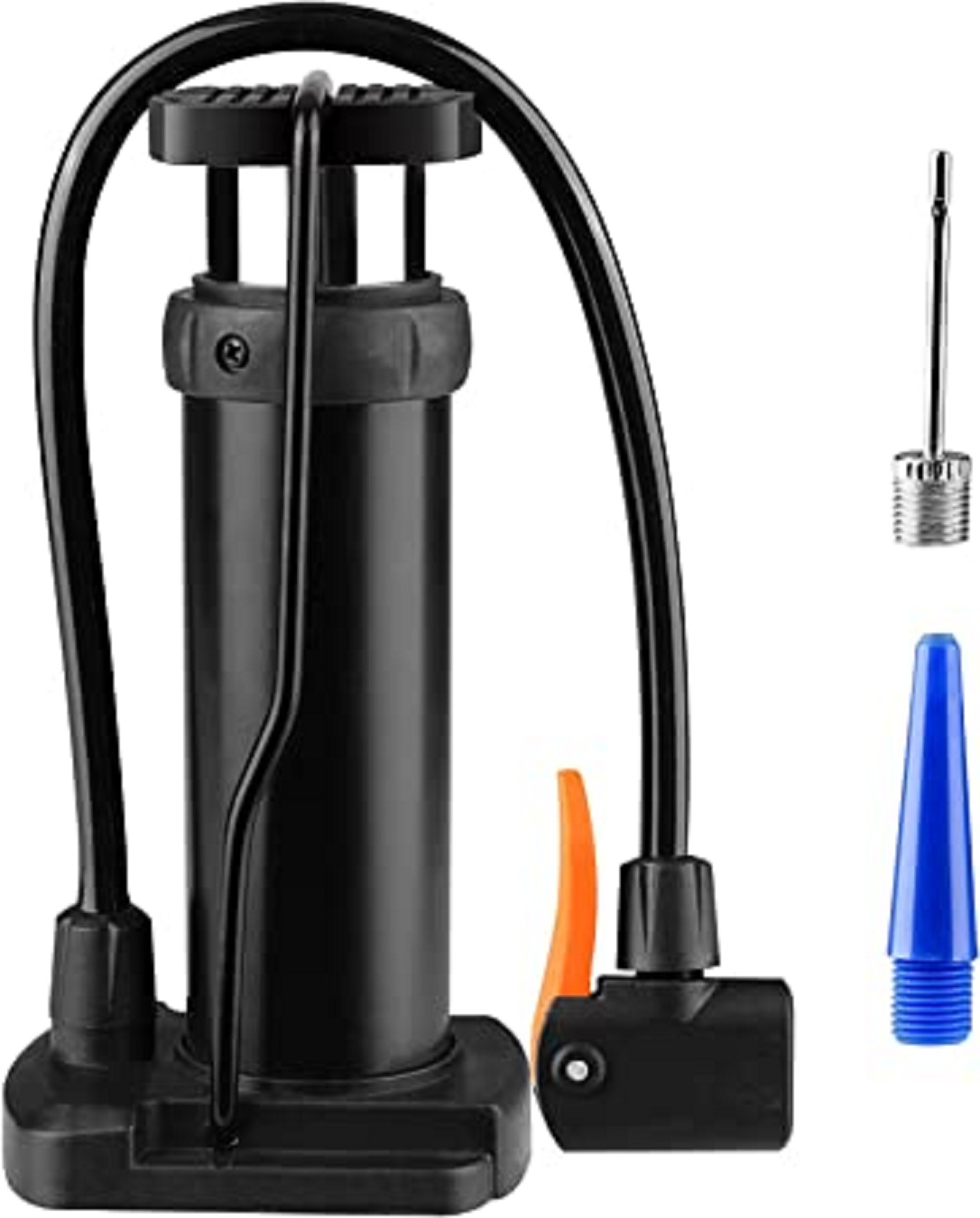 Picture of Cycling Bike Air Pump Bicycle Ball Foot Inflator with Pressure Gauge 120psi Hot 