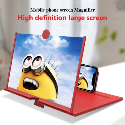 Picture of 3D Glass Magnifier Mobile Accessories Mobile Phone Screen Amplifier Foldable 3D Glass For Android Phone Screen Magnifier (Multicolor)