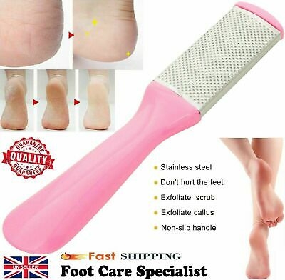 Picture of Foot File Rasp Sharpener Double Sided File Dead Skin Callus Remover Pedicure Tool new (Multicolor,Foot)