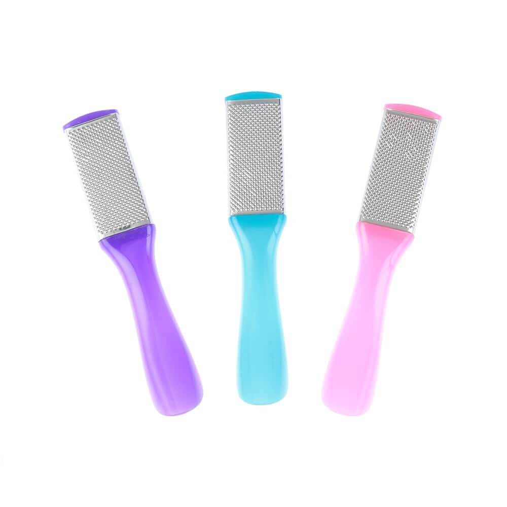 Picture of Foot File Rasp Sharpener Double Sided File Dead Skin Callus Remover Pedicure Tool new (Multicolor,Foot)