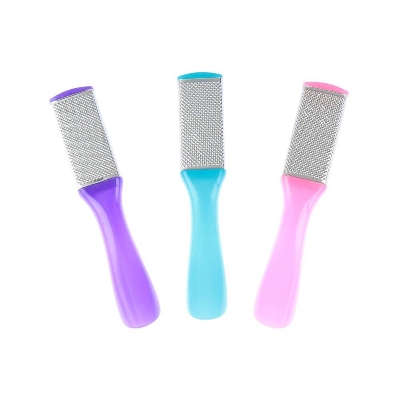 Picture of Foot File Rasp Sharpener Double Sided File Dead Skin Callus Remover Pedicure Tool new (Multicolor,Foot)