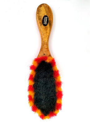 Picture of Coat Blazer Brush/ Duster for Office & Home Use, Wooden handle & Soft Black Hair Fluff (Multicolor)