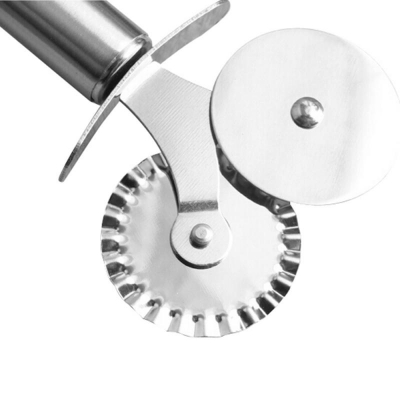 Picture of Stainless Steel Pizza Cutter (2 Roller)