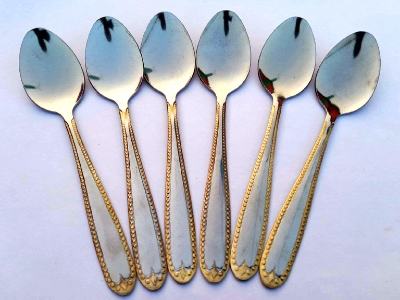 Picture of Stainless Steel Tea Spoon 6pcs (length 6 inches) (Silver Table Spoon)