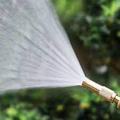 Picture of High Pressure Water Gun Household Pure Copper Direct Spray Gun Flower Watering Tool Adjustable Pressure Washer (Gold)