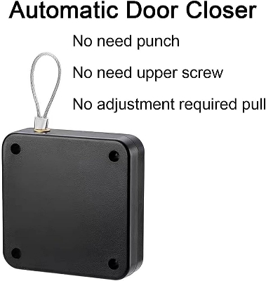 Picture of High Quality Automatic Anti-Punching Door Closer (Black)