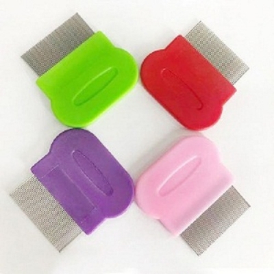 Picture of Lice and Nit Egg Free Treatment Professional Stainless Steel Lice Removal Comb (Multicolor)