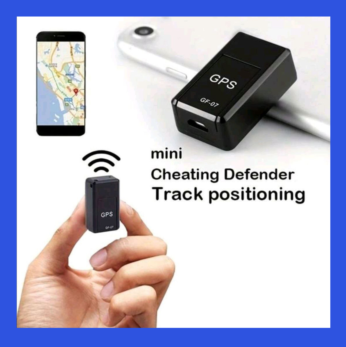 Picture of GF 07 Mini Magnetic Anti Lost Real Time Tracking Device (Multicolor)