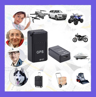Picture of GF 07 Mini Magnetic Anti Lost Real Time Tracking Device /  Voice Tracking Device (Black)