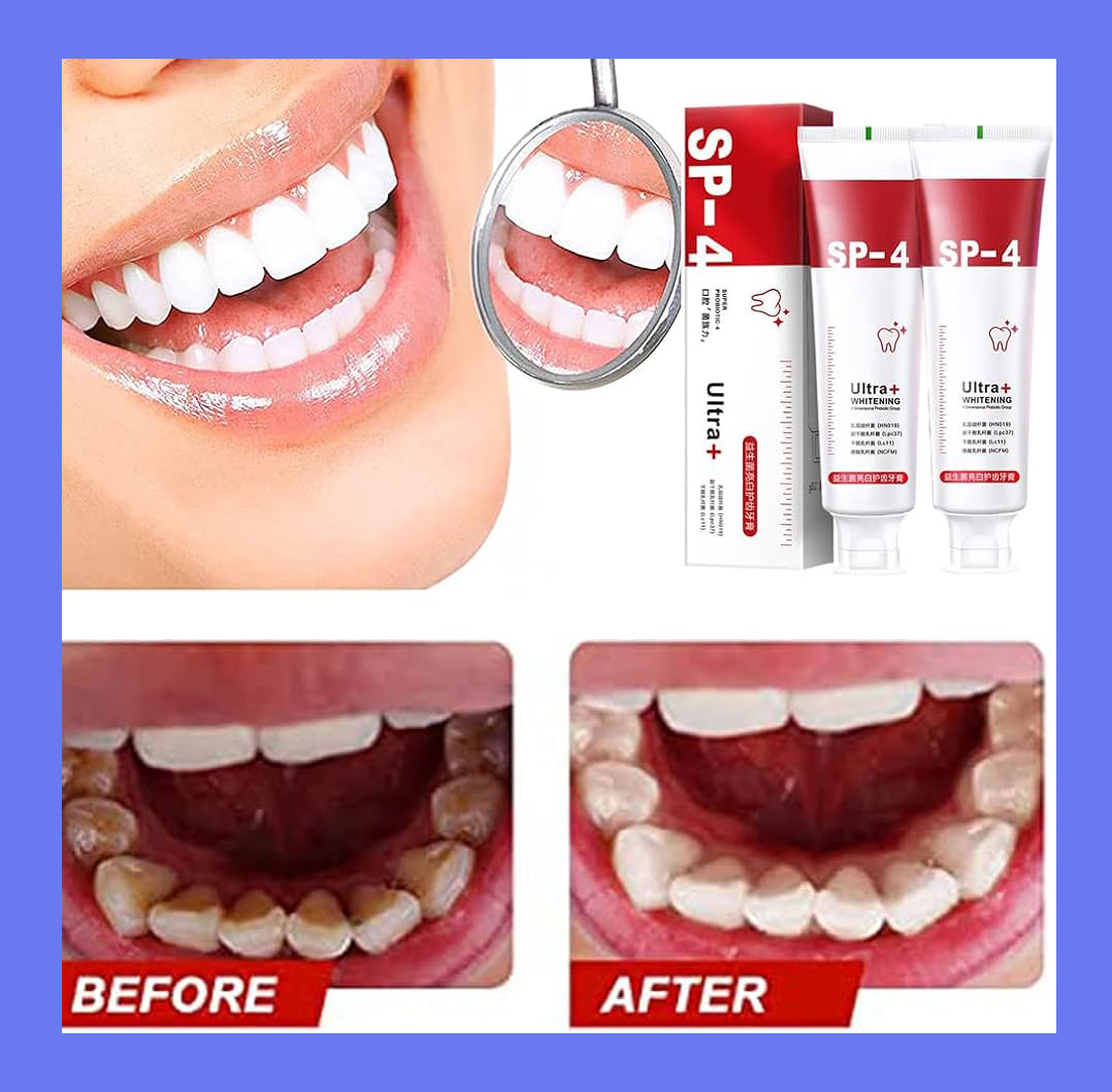 Picture of Yayashi sp-4 Probiotic Toothpaste freshen breath maintain oral health whiten teeth Stain Removing Sp-4 Toothpaste Teeth Cleaner Plaque Remove 