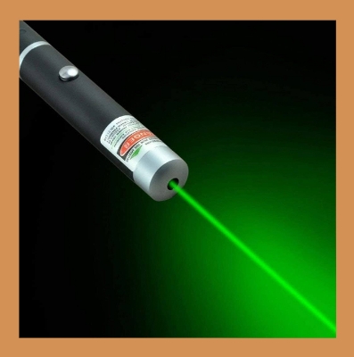 Picture of Green Laser Pointer Rechargeable Laser Pointer Laser Light Adjustable Focus Laser Light Professional Laser Light (Multicolor)