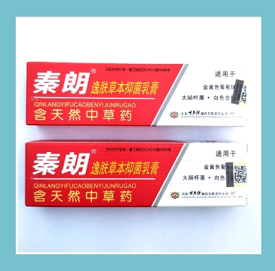 Picture of Qin Lang Yifu Herbal Anti Itching Antibacterial Antifungal Eczema Cream For Body and Skin No Side Effect (2 Pis)