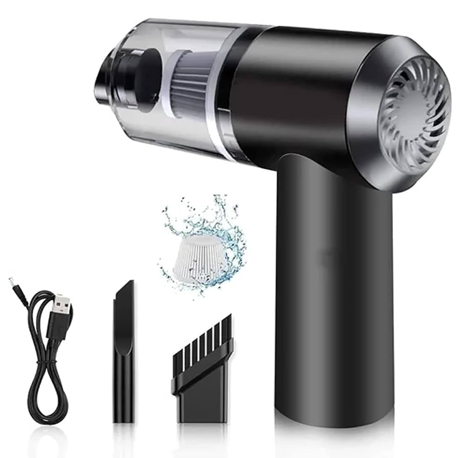 Picture of Wireless Car Vacuum Cleaner 6000Pa Cordless Handheld Auto Vacuum High-power Vacuum Cleaner For Home Office Car 
