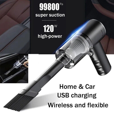 Picture of Wireless Car Vacuum Cleaner 6000Pa Cordless Handheld Auto Vacuum High-power Vacuum Cleaner For Home Office Car 