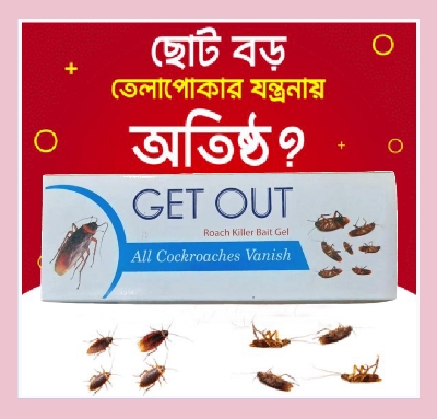 Picture of Get Out Cockroach killer Gel - 15gm 