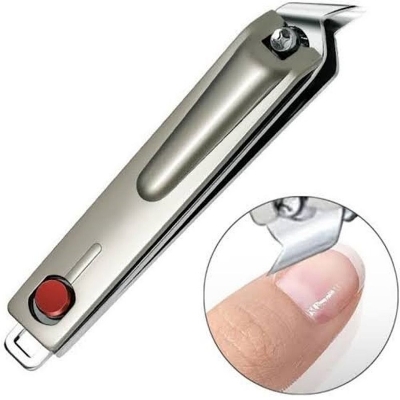 Picture of Angle Cut Nail Cutter OMUDA Brand Nail Cutter Nail Clipper Best Quality Super sharp Easy to use Nice Stylish Design - 1 Pcs (Multicolor)