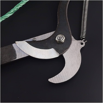 Picture of 1PC Extendable Fruit Tree Pruning Saw Cutter Garden Trimmer Tool With Rope (Red)