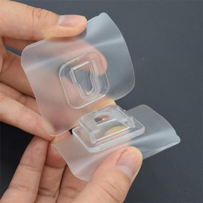 Picture of Double Sides Adhesive Wall Hooks 1Set (Double door)