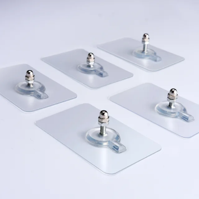 Picture of Hook Non-Marking Screw 10Pcs Punch-Free Wall Stickers Home Seamless Nail With Nut And Nut Cap (10 pcs)