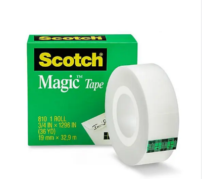 Picture of Removable tape 3M Magic Tape Scotch Magic Tape Office Transparent Tape Magic invisible tape 