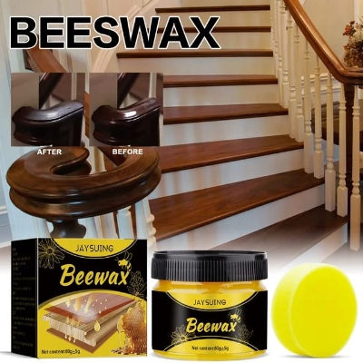Picture of Beewax Wood Polish Polisher Polishing Compound Wax Floor Seasoning Furniture Polish-2pcs 