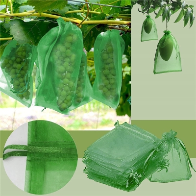 Picture of 10 PCS Fruit Garden Nylon Protection Bag Insect-proof protection Bag Insect Mesh Net for Anti Insect (Small)
