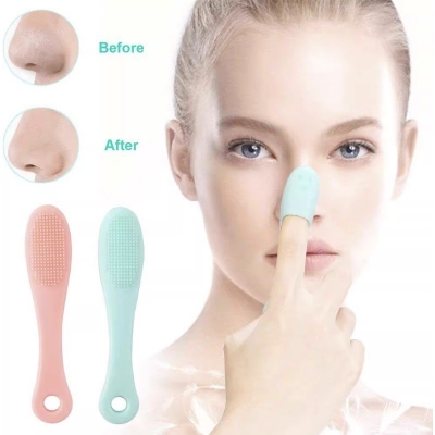 Picture of Silicone Beauty Brush Face Exfoliation Nettoyantes Makeup Tools Cleaner (2 pce)