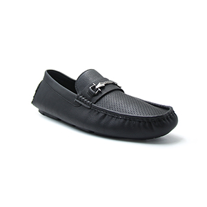 Picture of BLACK CASUAL MOCCASIN SHOE FOR MEN 8510680