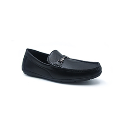 Picture of BLACK CASUAL MOCCASIN SHOE FOR MEN 8511624
