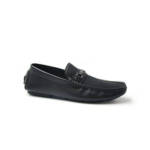 Picture of BLACK CASUAL MOCCASIN SHOE FOR MEN 8511654