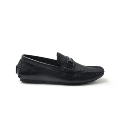 Picture of BLACK CASUAL MOCCASIN SHOE FOR MEN 8511657