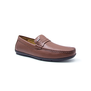 Picture of BROWN CASUAL MOCCASIN SHOE FOR MEN 8540417