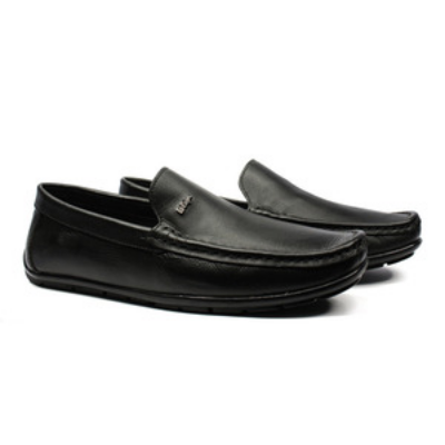 Picture of BLACK CASUAL MOCCASIN SHOE FOR MEN 8540665