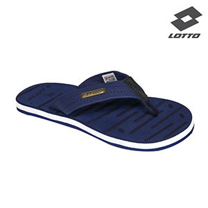 Picture of BLUE LEATHER SLIPPERS FOR MEN 8612988