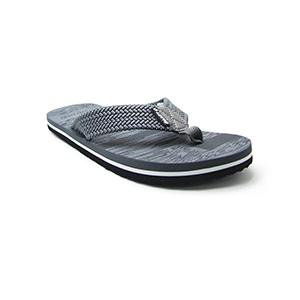 Picture of GREY LEATHER SLIPPERS FOR MEN 8615220